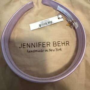 Jennifer Behr Lavender Satin Headband